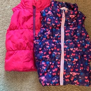 Two puffy vest
